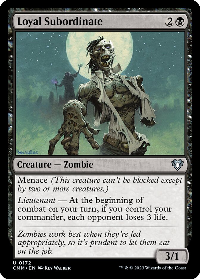 Loyal Subordinate [Commander Masters] (172)