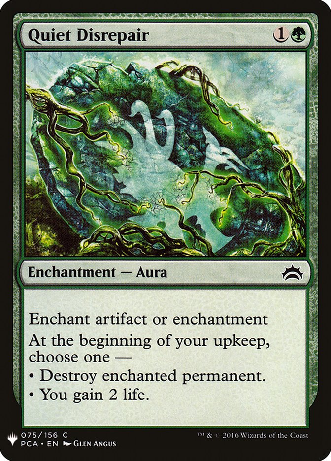 Quiet Disrepair [The List] (PCA-75)