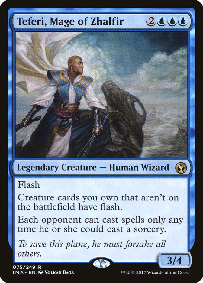 Teferi, Mage of Zhalfir [Iconic Masters] (75)