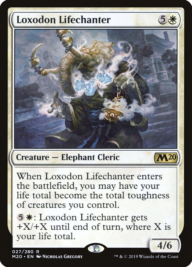 Loxodon Lifechanter [Core Set 2020] (27)