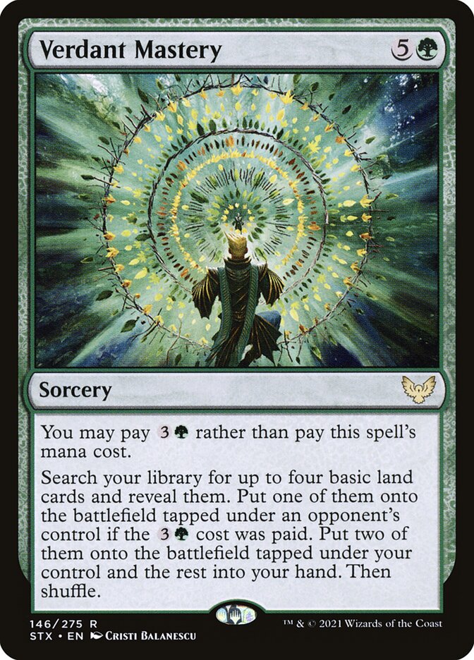 Verdant Mastery [Strixhaven: School of Mages] (146)