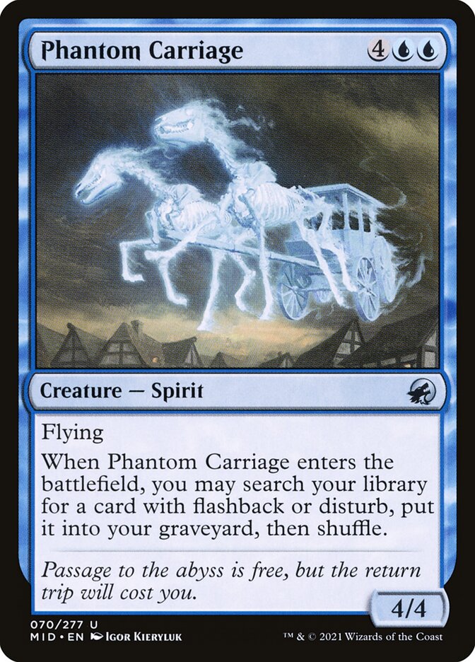 Phantom Carriage [Innistrad: Midnight Hunt] (70)