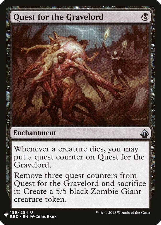 Quest for the Gravelord [The List] (BBD-156)