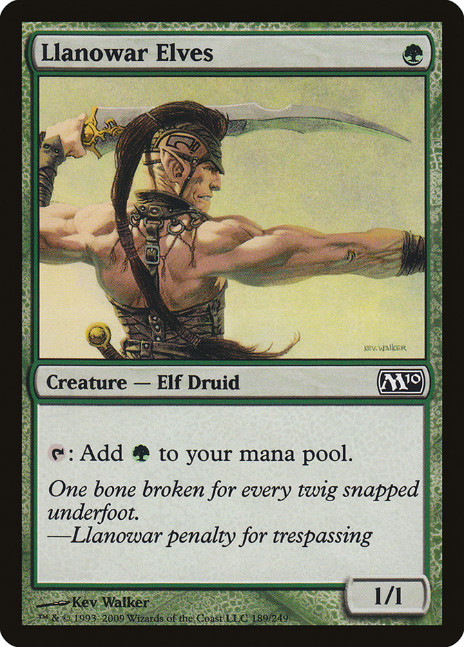 Llanowar Elves [Magic 2010] (189)