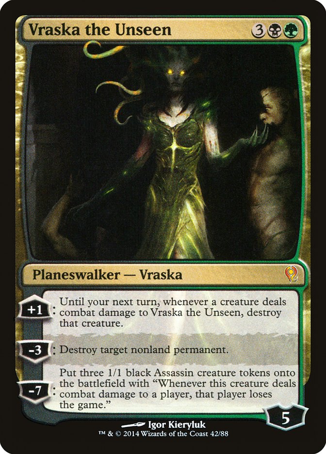 Vraska the Unseen [Duel Decks: Jace vs. Vraska] (42)