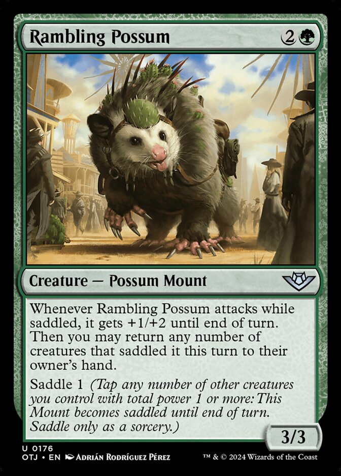 Rambling Possum [Outlaws of Thunder Junction] (176)