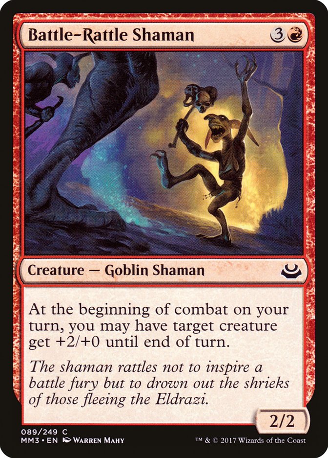 Battle-Rattle Shaman [Modern Masters 2017] (89)