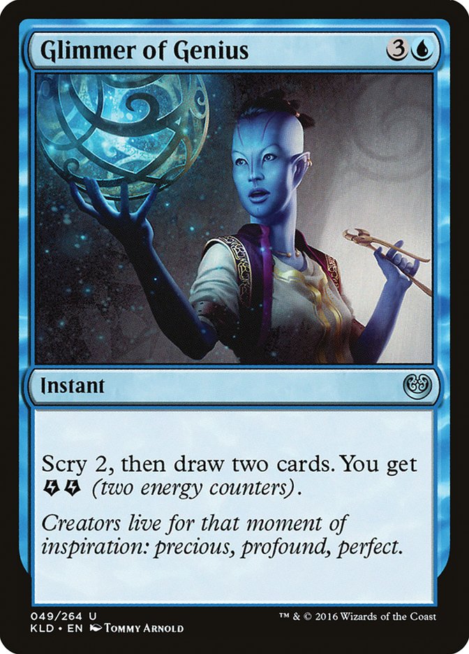 Glimmer of Genius [Kaladesh] (49)