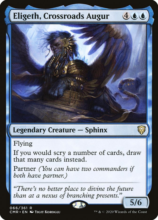 Eligeth, Crossroads Augur [Commander Legends] (66)