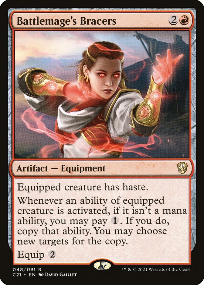 Battlemage's Bracers [Commander 2021] (48)