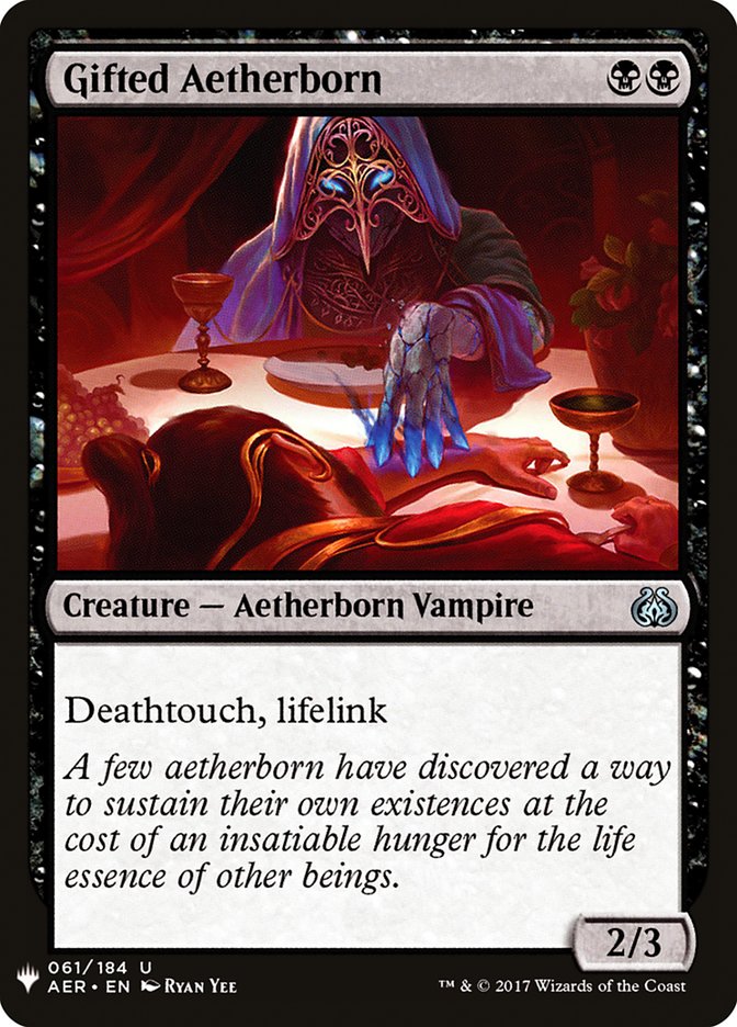 Gifted Aetherborn [The List] (AER-61)