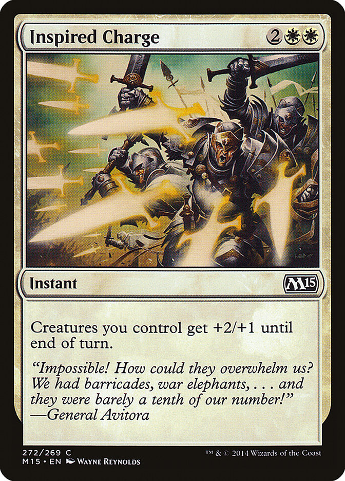 Inspired Charge [Magic 2015] (272)