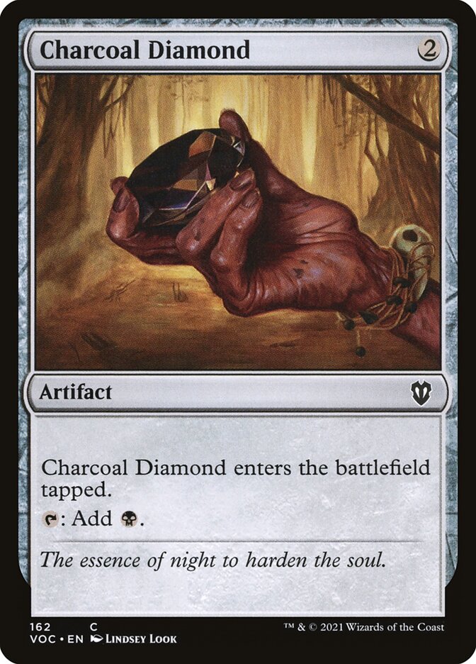 Charcoal Diamond [Crimson Vow Commander] (162)