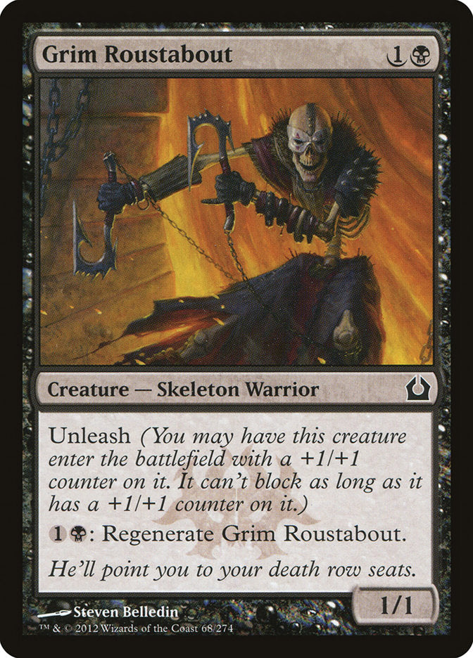 Grim Roustabout [Return to Ravnica] (68)