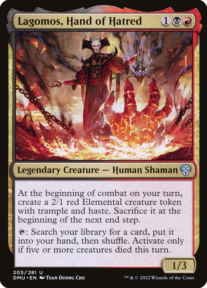 Lagomos, Hand of Hatred [Dominaria United] (205)