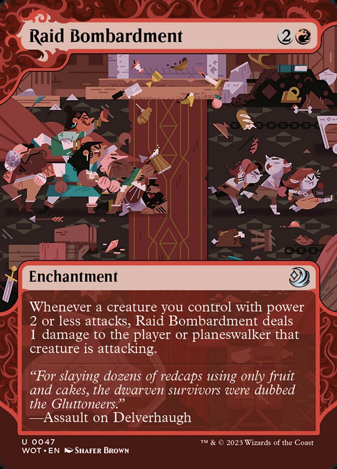 Raid Bombardment [Wilds of Eldraine: Enchanting Tales] (47)