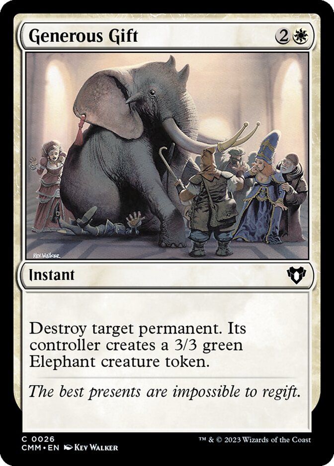 Generous Gift [Commander Masters] (26)