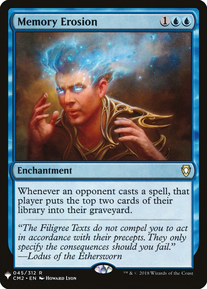Memory Erosion [The List] (CM2-45)