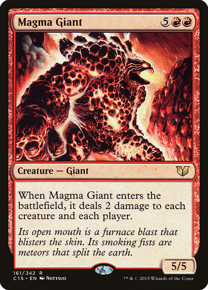 Magma Giant [Commander 2015] (161)