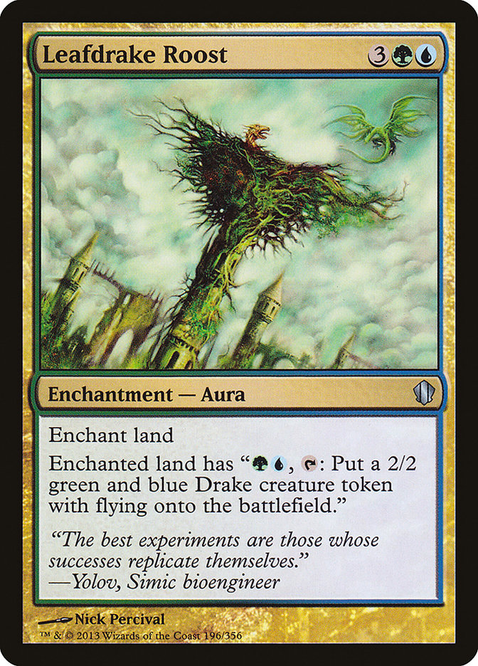 Leafdrake Roost [Commander 2013] (196)