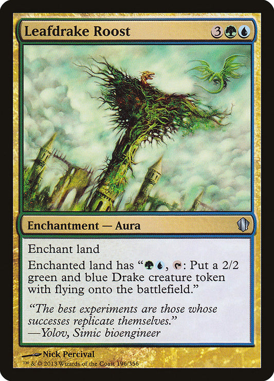 Leafdrake Roost [Commander 2013] (196)