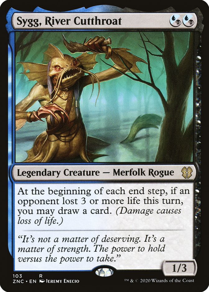 Sygg, River Cutthroat [Zendikar Rising Commander] (103)