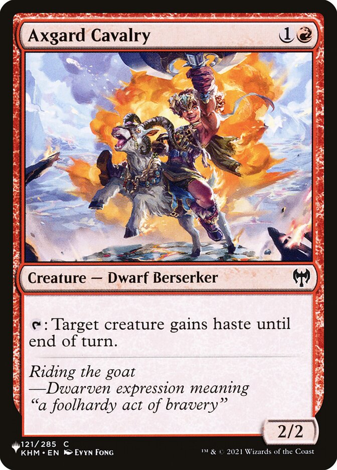 Axgard Cavalry [The List] (KHM-121)