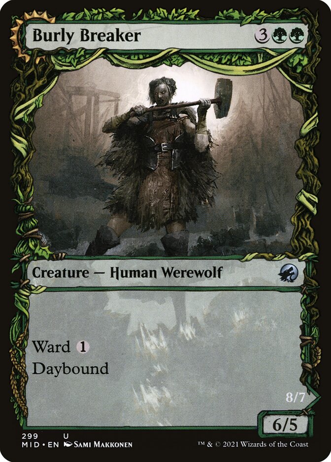 Burly Breaker [Innistrad: Midnight Hunt] (299)