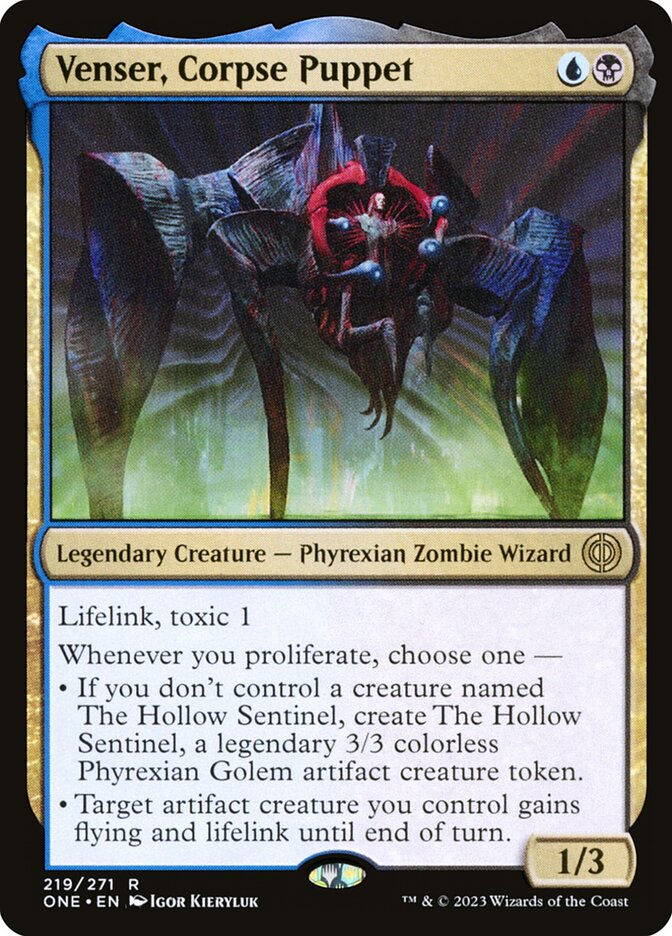 Venser, Corpse Puppet [Phyrexia: All Will Be One] (219)