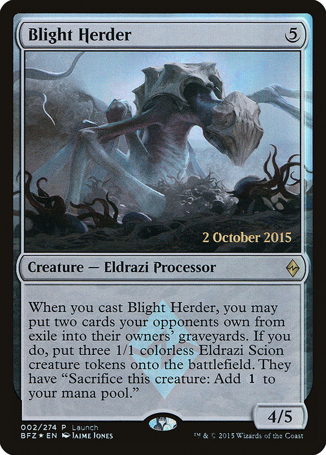 Blight Herder [Battle for Zendikar Promos] (2)