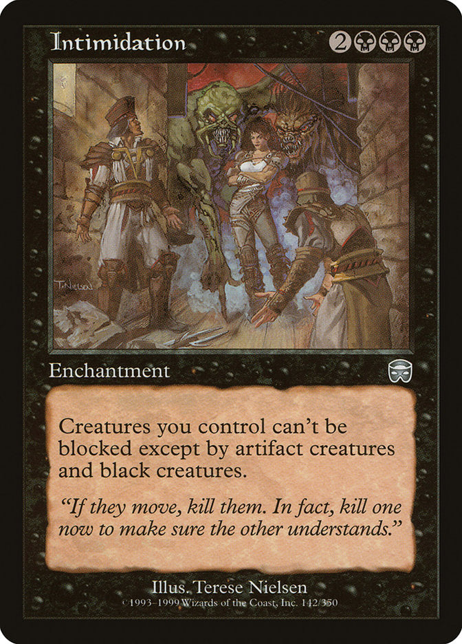 Intimidation [Mercadian Masques] (142)