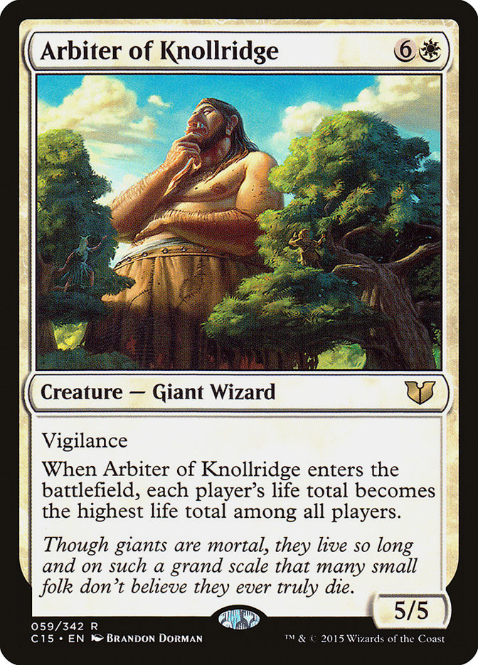 Arbiter of Knollridge [Commander 2015] (59)