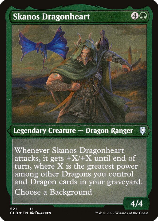 Skanos Dragonheart [Commander Legends: Battle for Baldur's Gate] (521)