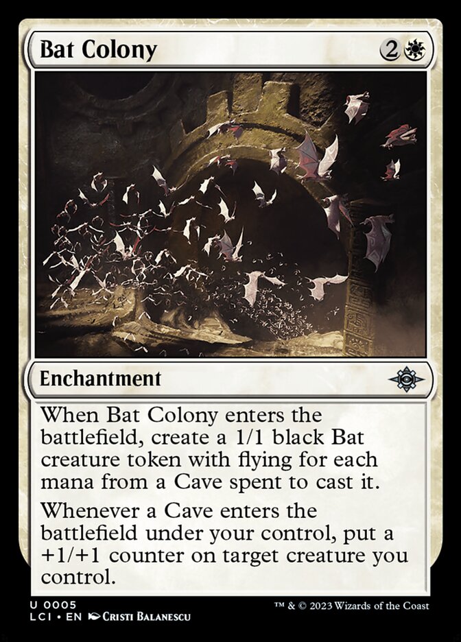 Bat Colony [The Lost Caverns of Ixalan] (5)