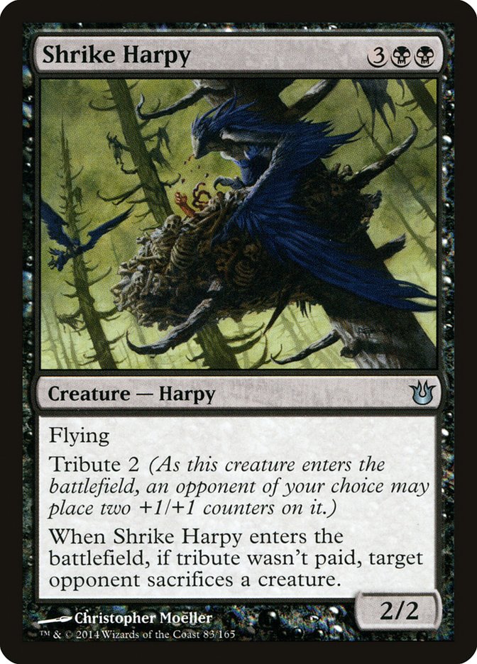 Shrike Harpy [Born of the Gods] (83)