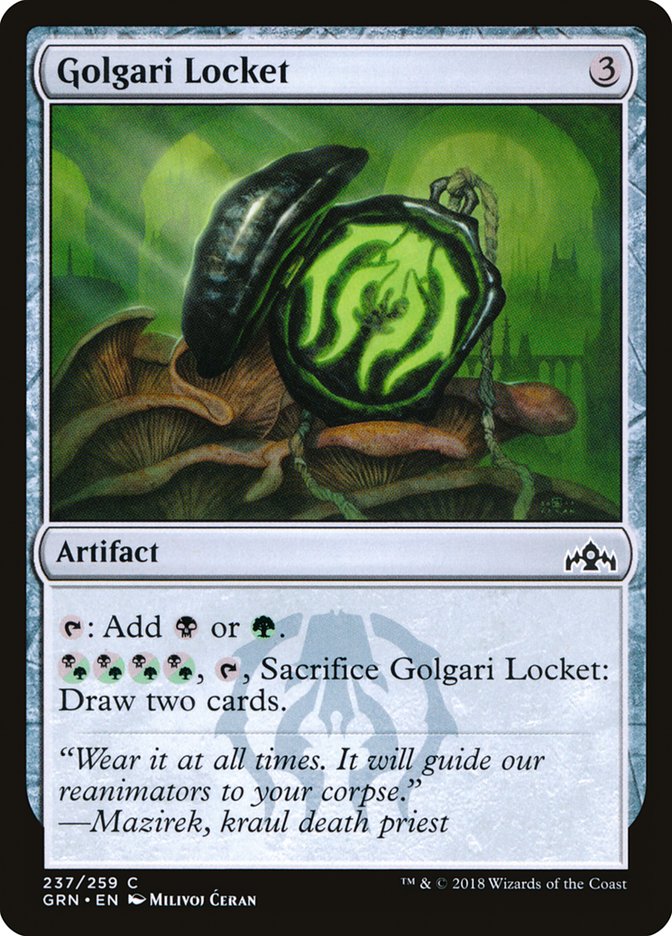 Golgari Locket [Guilds of Ravnica] (237)