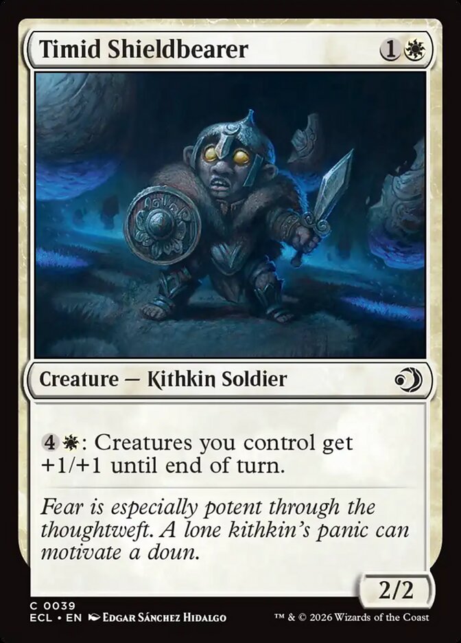 Timid Shieldbearer [Lorwyn Eclipsed] (39)