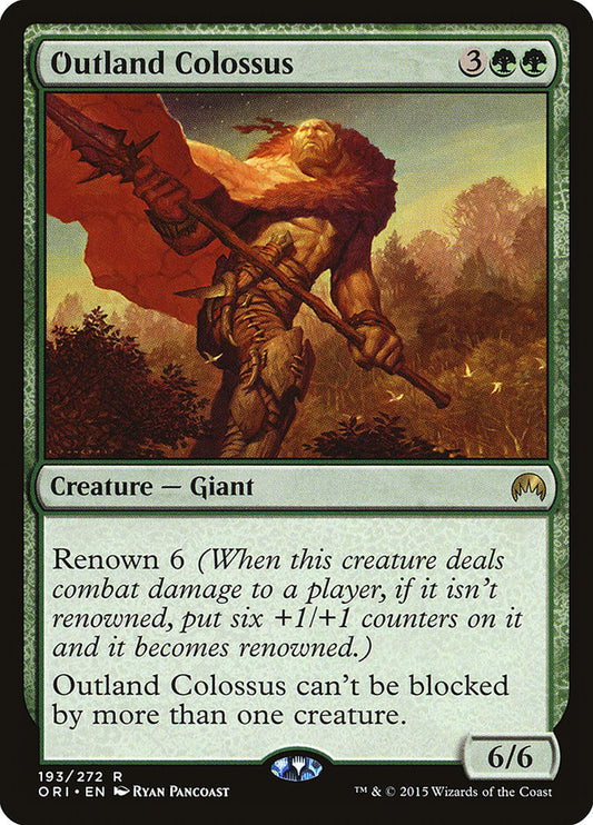 Outland Colossus [Magic Origins] (193)