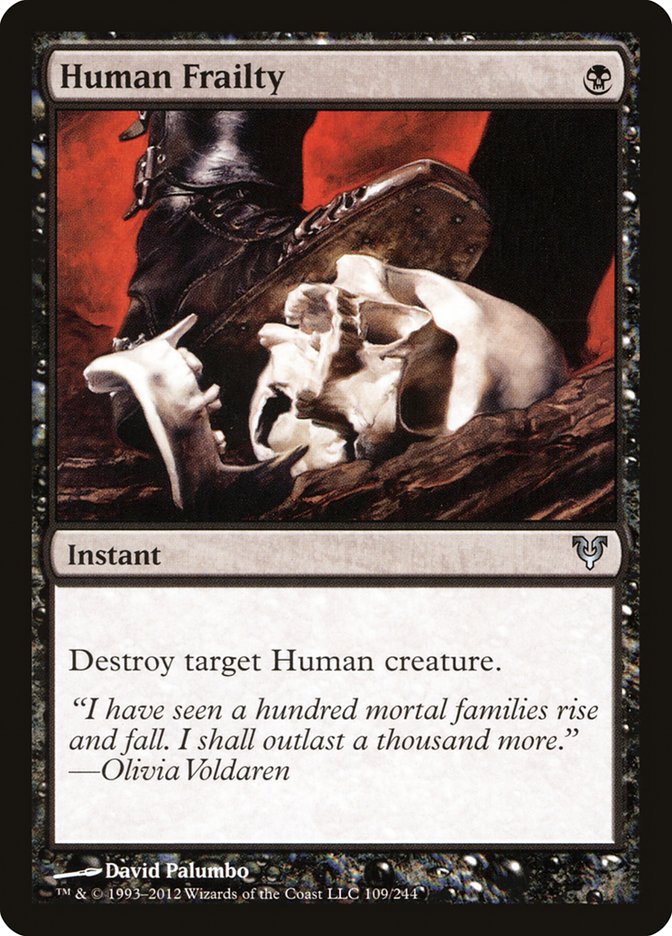 Human Frailty [Avacyn Restored] (109)
