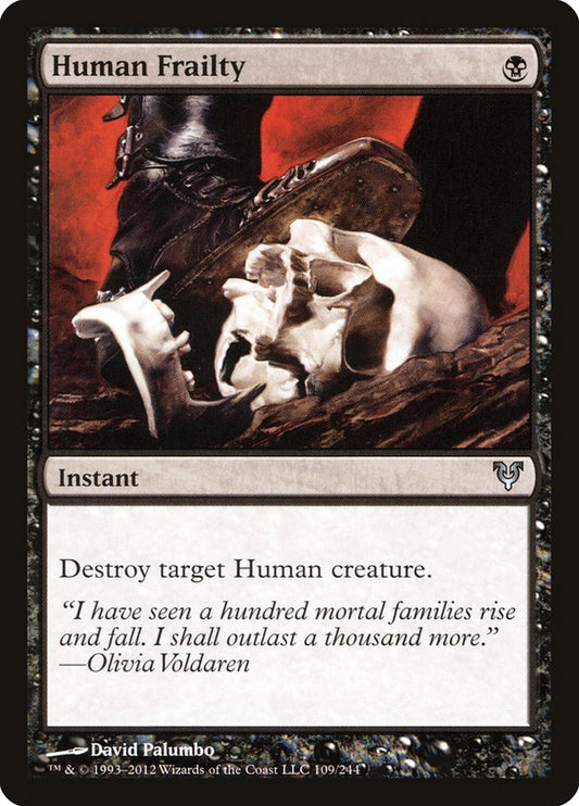 Human Frailty [Avacyn Restored] (109)