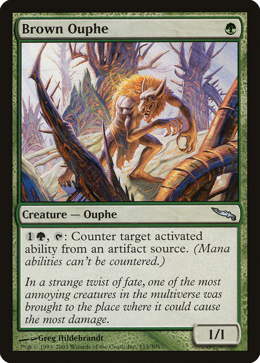 Brown Ouphe [Mirrodin] (115)