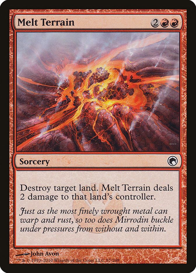 Melt Terrain [Scars of Mirrodin] (97)