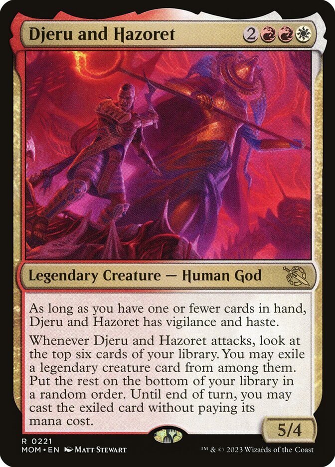 Djeru and Hazoret [March of the Machine] (221)