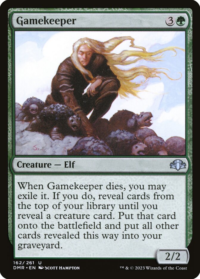 Gamekeeper [Dominaria Remastered] (162)