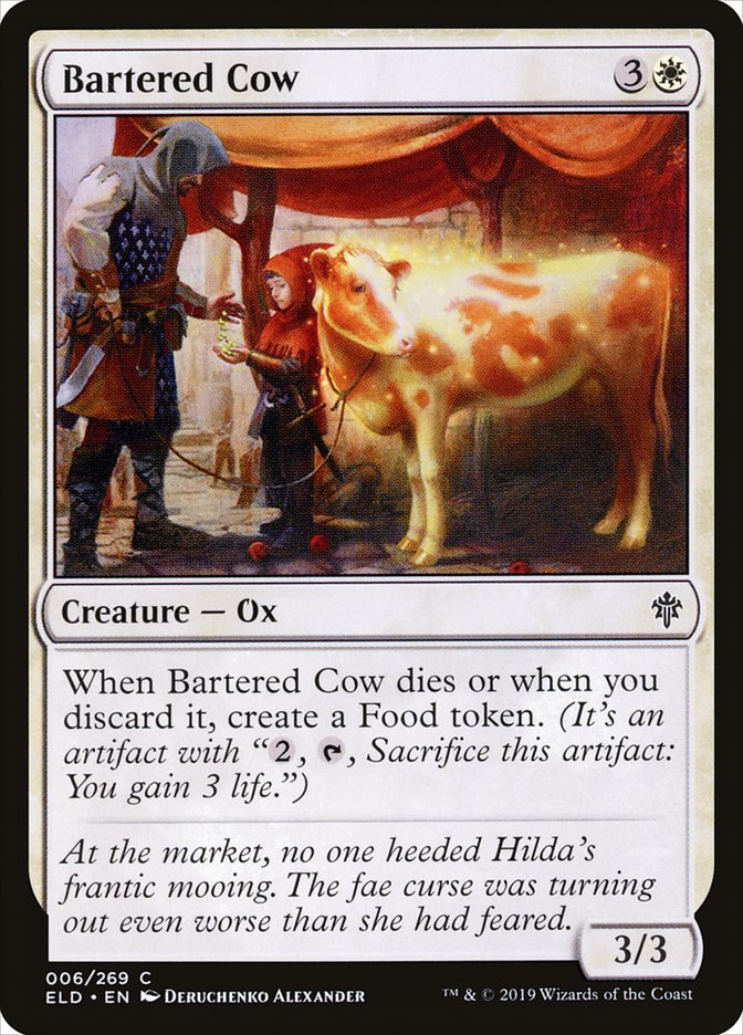 Bartered Cow [Throne of Eldraine] (6)