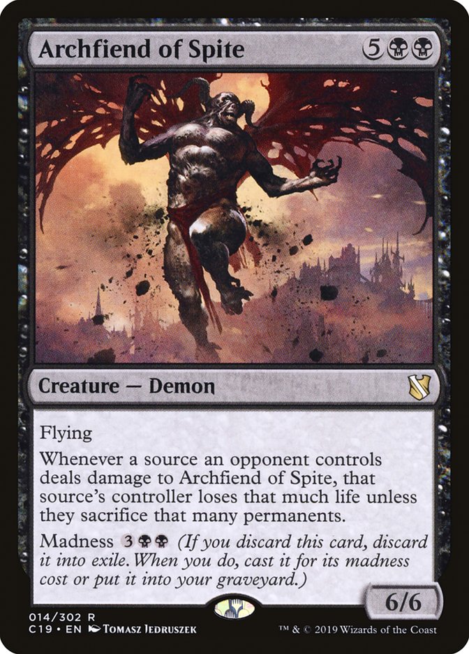 Archfiend of Spite [Commander 2019] (14)