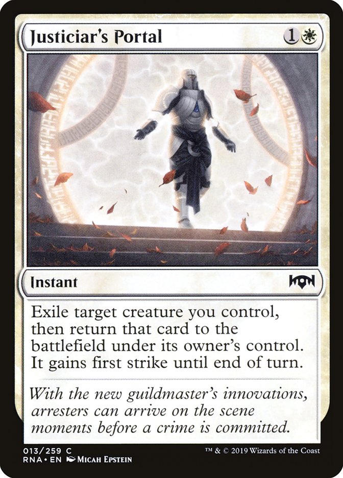 Justiciar's Portal [Ravnica Allegiance] (13)