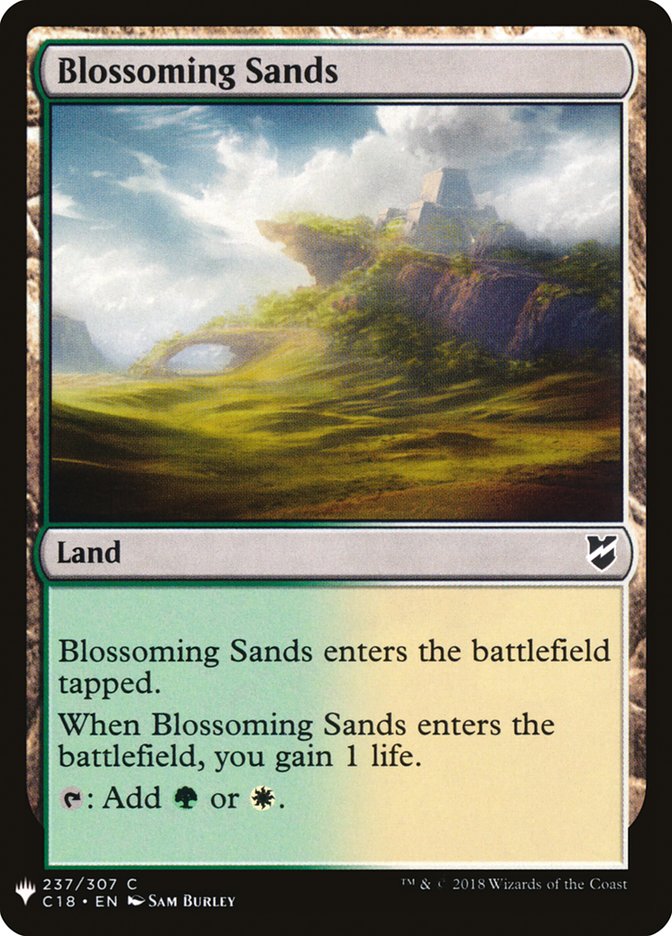Blossoming Sands [The List] (C18-237)