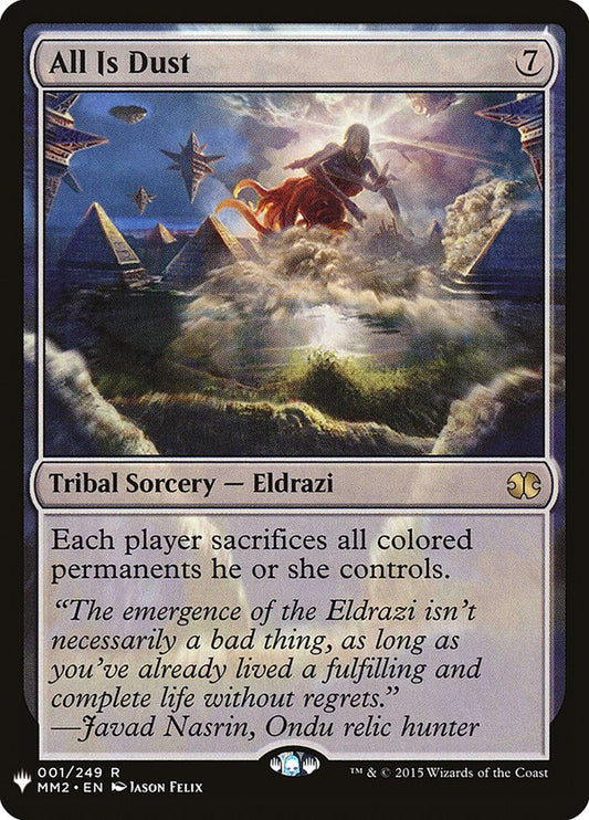 All Is Dust [The List] (MM2-1)