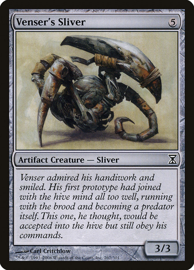 Venser's Sliver [Time Spiral] (267)